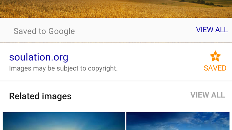 Illustration for article titled Save Your Google Image Searches on Mobile